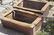 NINETEENTH-CENTURY GLAZED TERRACOTTA TROUGH