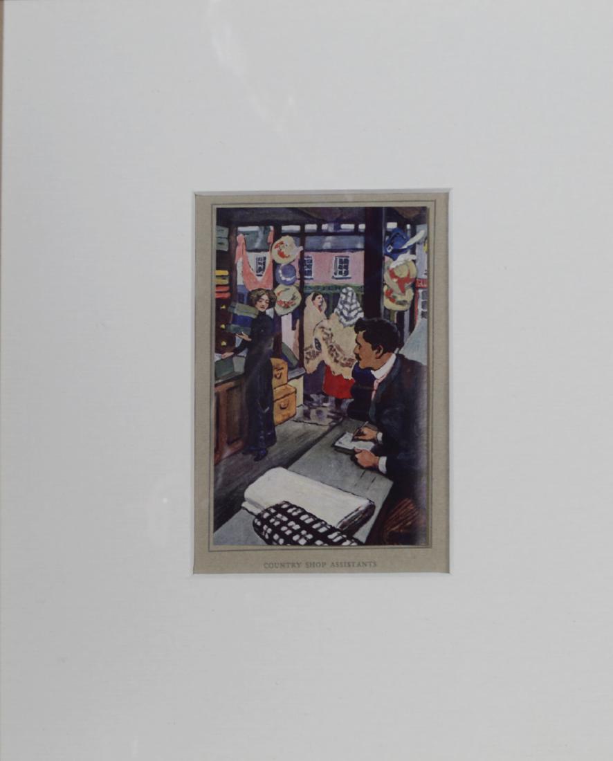 JACK BUTLER YEATS (IRISH, 1871-1957): Print Dimensions: 15 x 9 cm.