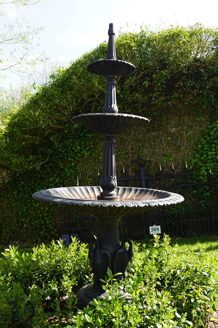 CAST IRON FOUNTAIN (1 of 3)