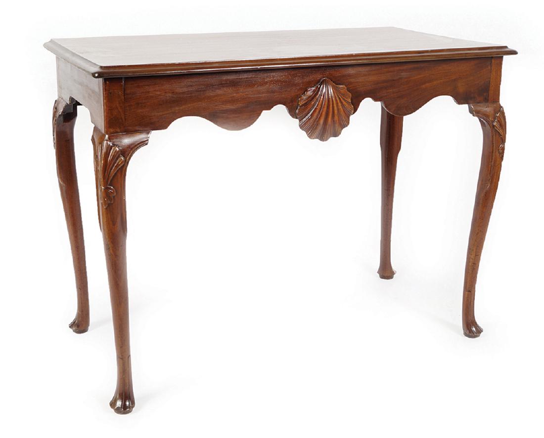 IRISH 18TH-CENTURY PERIOD MAHOGANY SIDE TABLE (1 of 3)