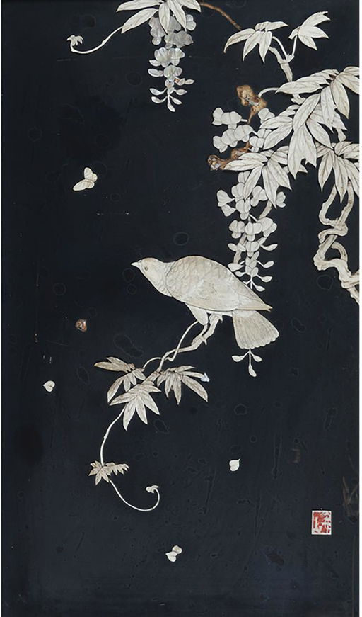 Japanese Lacquered Mother O Pearl Wall Plaque Sep 03 19 Sheppard S Irish Auction House In Ireland