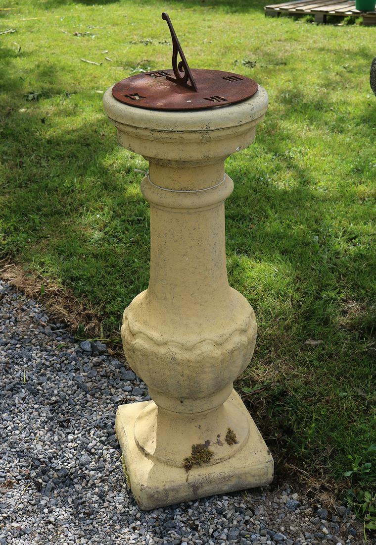 ITALIANATE STONE BASED SUNDIAL (1 of 6)