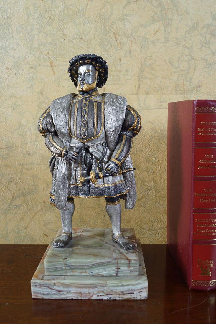 19TH-CENTURY SILVER GILT PEWTER (1 of 5)