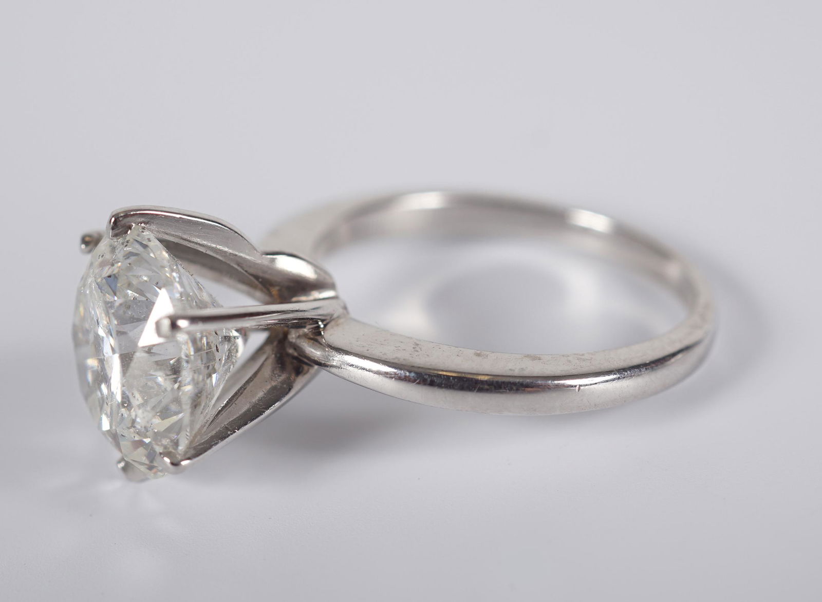 BRILLIANT CUT DIAMOND SOLITAIRE RING (1 of 6)