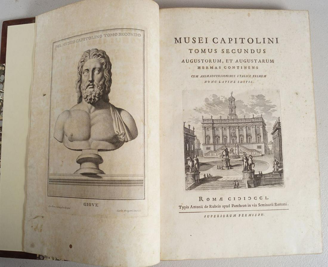 BOOK: MUSEI CAPITOLINI TOMUS SECUNDUS AUGUSTORUM (1 of 4)