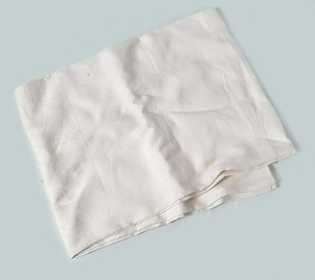 IRISH LINEN TABLECLOTH: Irish linen tablecloth.