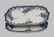 284: Two Wedgwood graduated blue and white meat platter