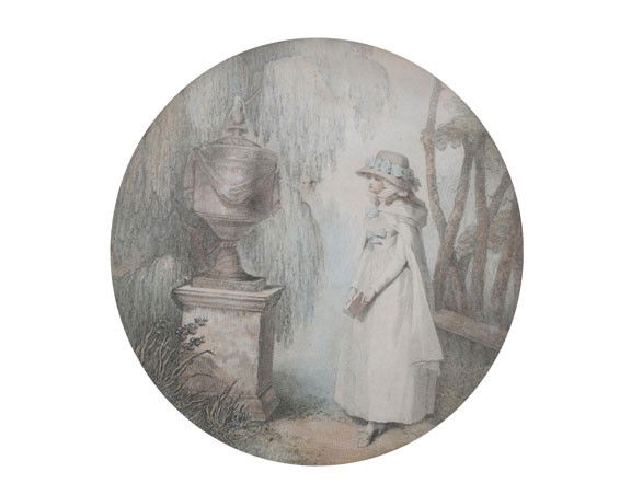 Francesco Bartolozzi: Francesco Bartolozzi,The sorrows of Werter 32 cm. diameter