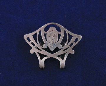 Sterling silver money clip: Sterling silver money clip