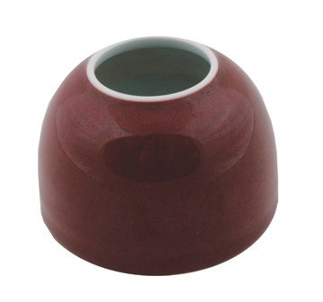 Chinese Sang de boeuf glazed brush washer: Chinese Sang de boeuf glazed brush washer ,Signed Size: 5 cm. high
