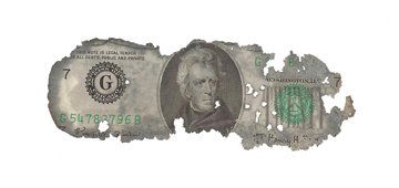 D. B. Cooper ransom 20 dollar bill: D. B. Cooper ransom 20 dollar bill In February 1980 an eight-year-old boy named Brian Ingram, vacationing with his family on the Columbia River about 9 miles (15 km) downstream from Vancouver, Washing