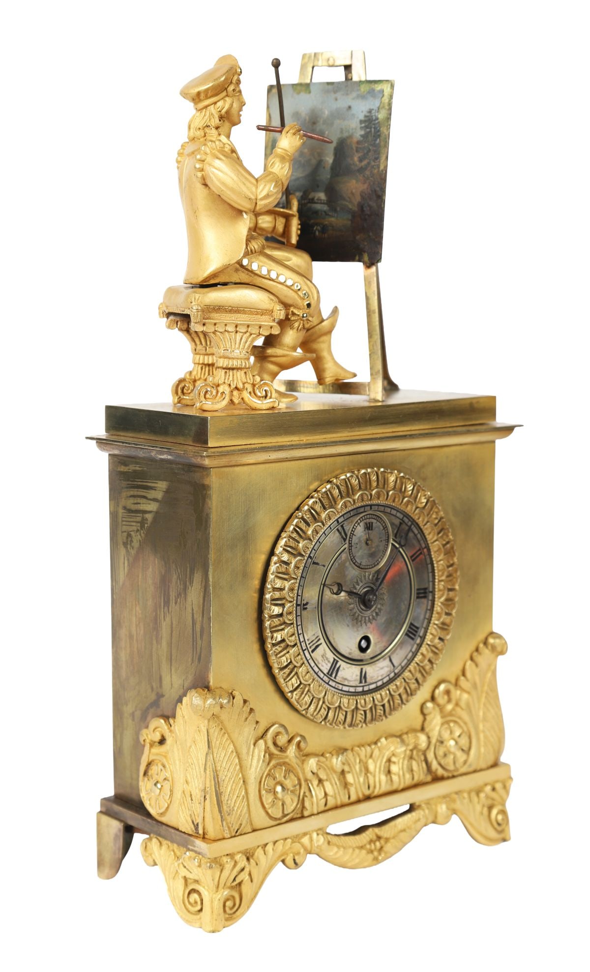 19TH-CENTURY ORMOLU MANTEL CLOCK - 2