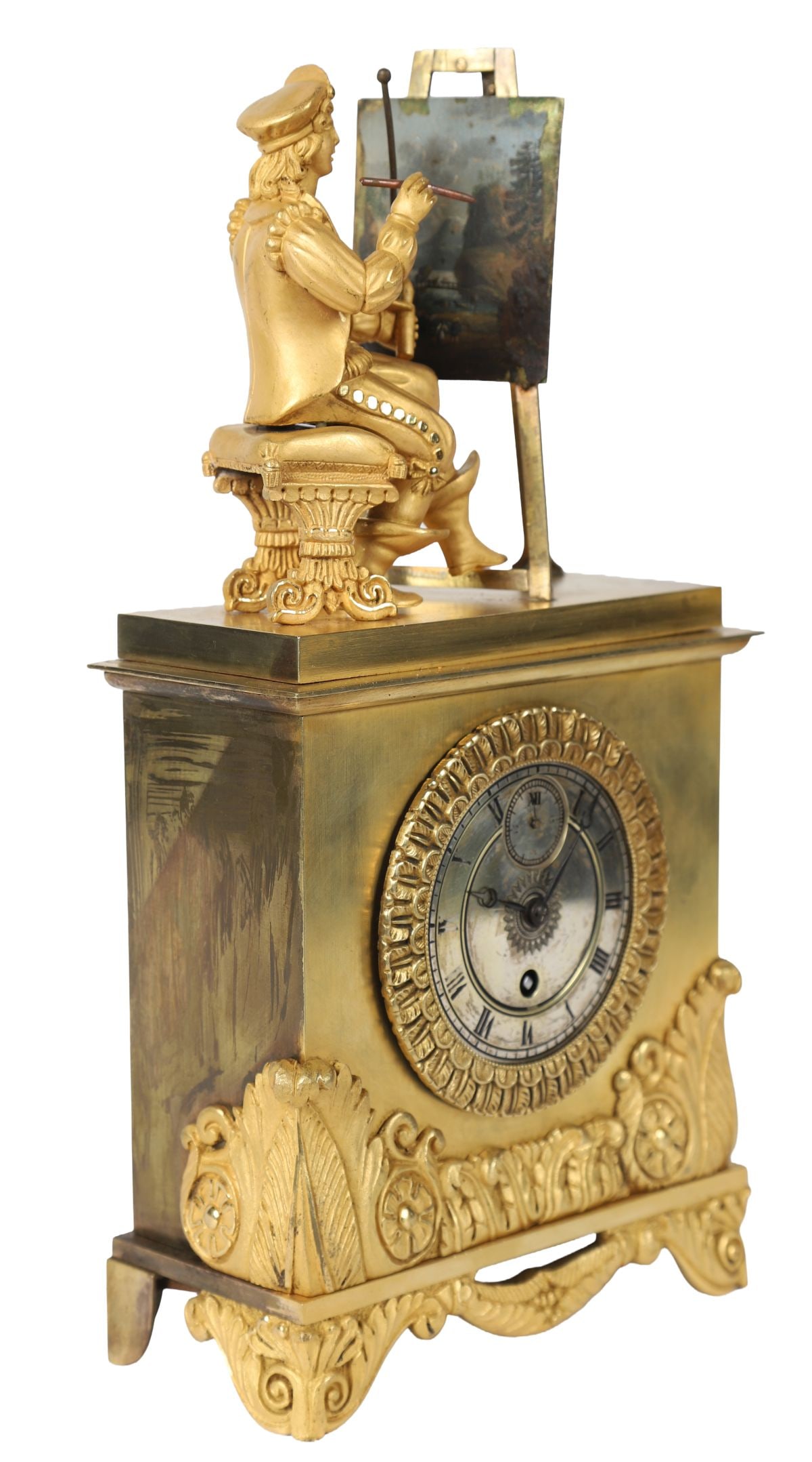 19TH-CENTURY ORMOLU MANTEL CLOCK - 3