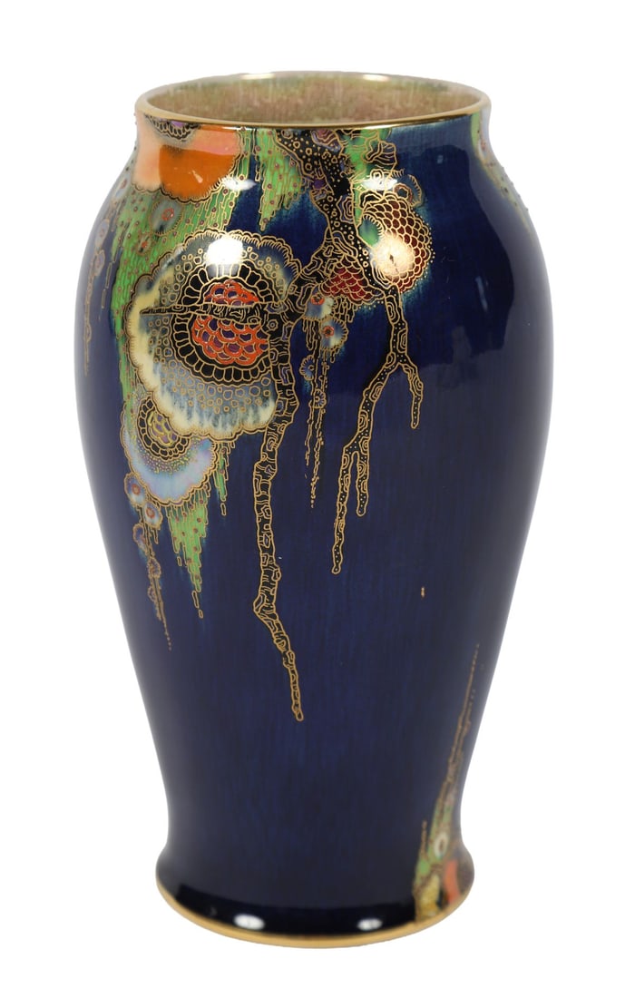20TH-CENTURY CROWN DEVON FIELDINGS VASE (1 of 5)