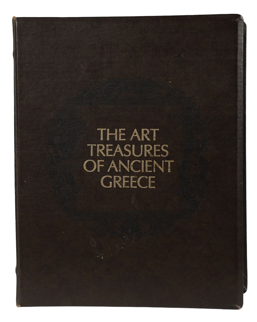 THE ART TREASURES OF ANCIENT GREECE: FRANKLIN MINT COIN COLLECTIONCoin collectionMixed mediaA boxed set of commemorative coins relating to ancient Greek art and culture. NUMISMATICS