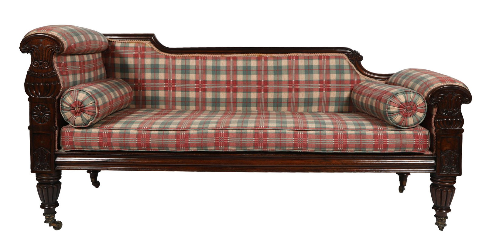 WILLIAM IV ROSEWOOD CHAISE LONGUE (1 of 4)