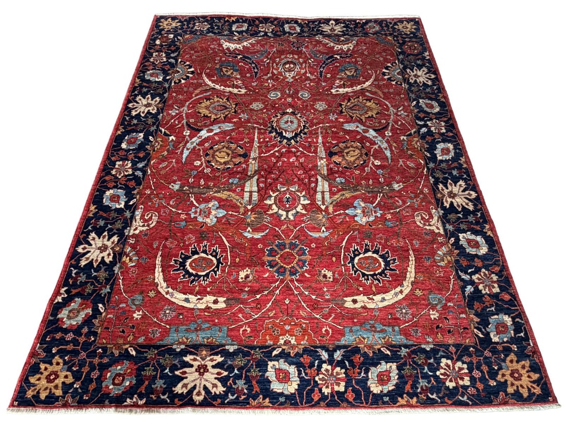 PERSIAN KIRMAN CARPET (1 of 4)