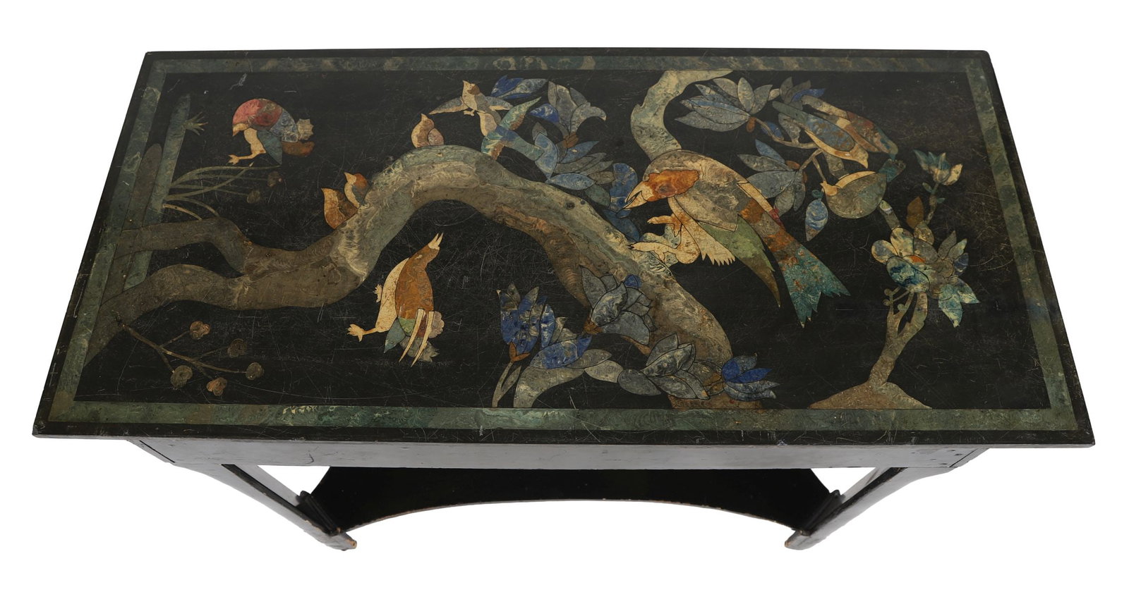 GRAND TOUR SPECIMEN MARBLE INLAID PANEL (1 of 4)
