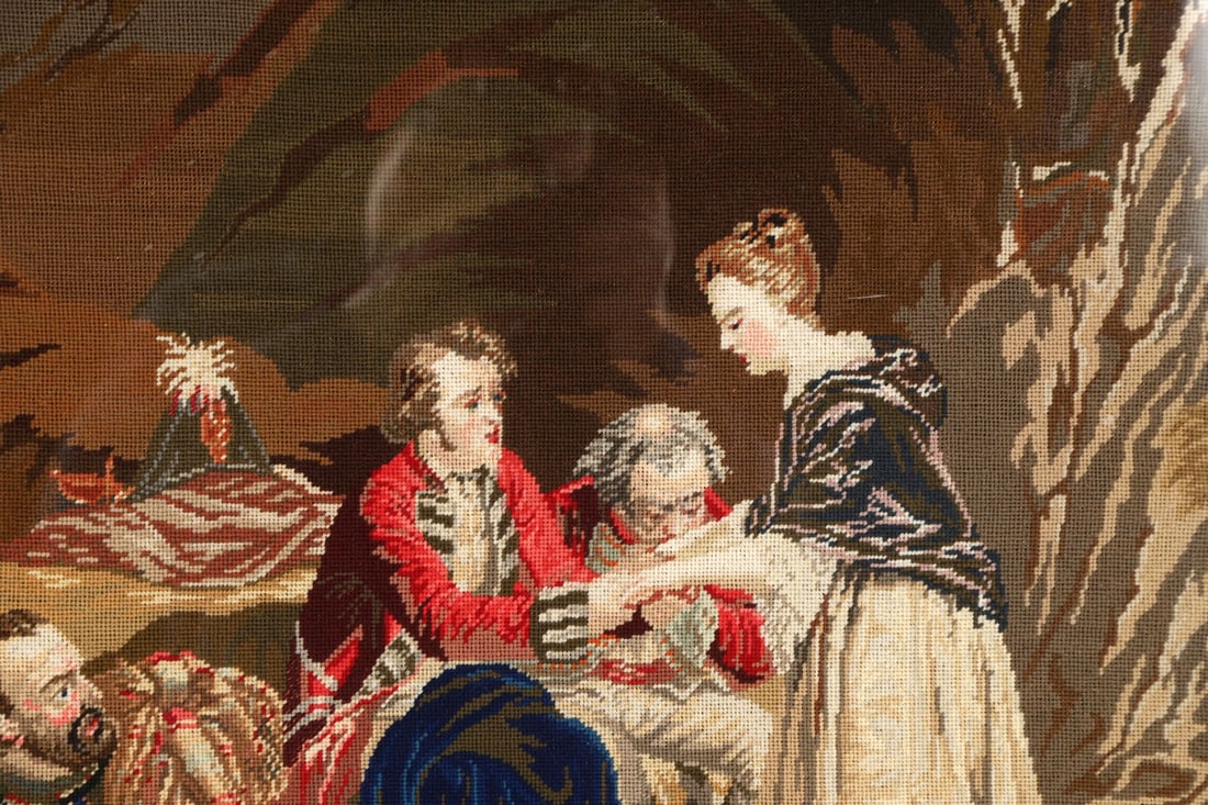 EMBROIDERED NEEDLEWORK PANEL - 3