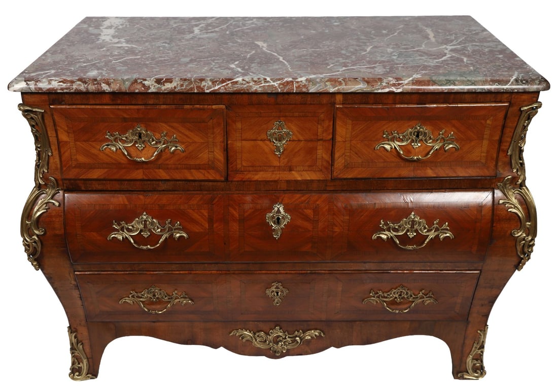 18TH-CENTURY FRENCH KINGWOOD CHEST (1 of 5)
