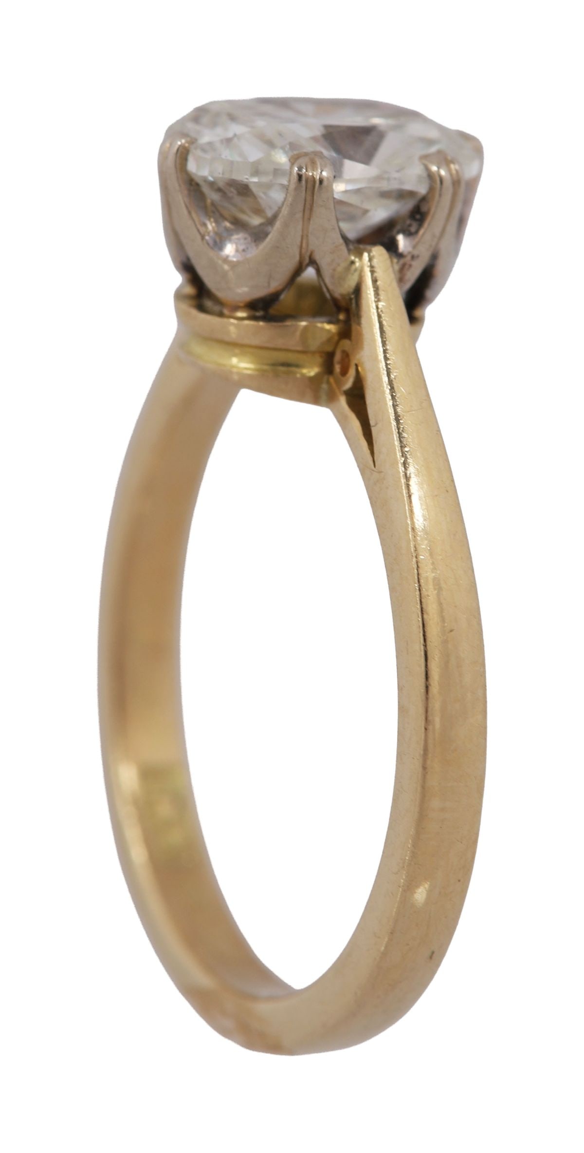 2 CT. SOLITAIRE DIAMOND RING - 4