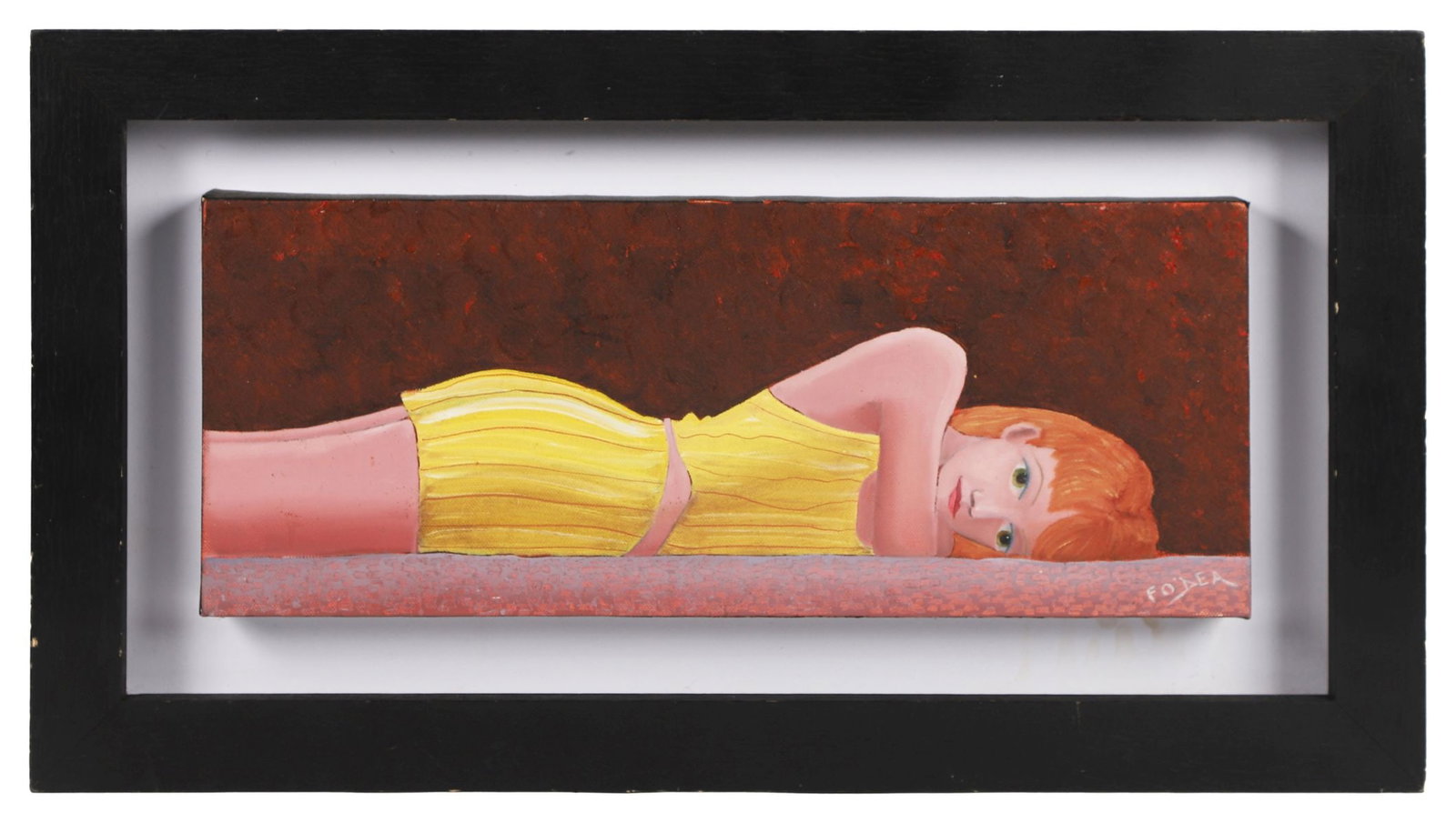 FRANK O'DEA (20TH/21ST CENTURY): Title: Day DreamerMedium: Oil on CanvasSignature: Signed Lower RightProvenance: Private CollectionFramed PICTURES AND PRINTS Wednesday 10th June 2026 14:05:50