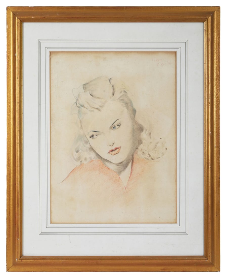 WILLIAM CONOR OBE RHA RUA ROI (1881 - 1968): Title: Portrait of a Lady (1906)Medium: WatercolourSignature: Inscribed Upper RightProvenance: Private CollectionFramed PICTURES AND PRINTS Wednesday 10th June 2026 14:35:00