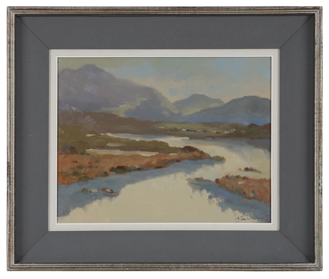 LIAM TREACY RHA (1934 - 2005): Title: Near Recess (1983)Medium: Oil on canvasSignature: Signed Lower RightProvenance: Private collectionFramed PICTURES AND PRINTS Wednesday 10th June 2026 14:54:10