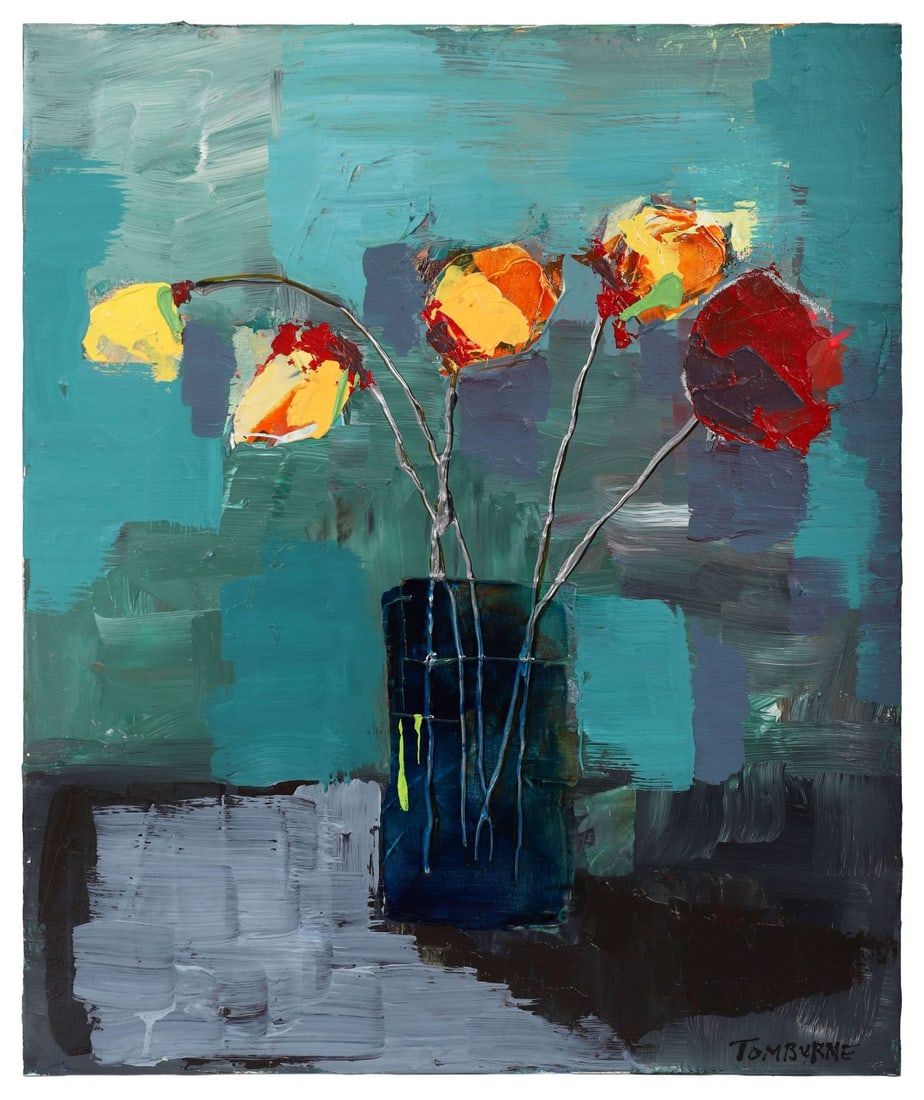 TOM BYRNE (B. 1962): Title: Night FallsMedium: Acrylic on CanvasSignature: Signed Lower RightProvenance: Private CollectionUnframed PICTURES AND PRINTS Wednesday 10th June 2026 15:00:50