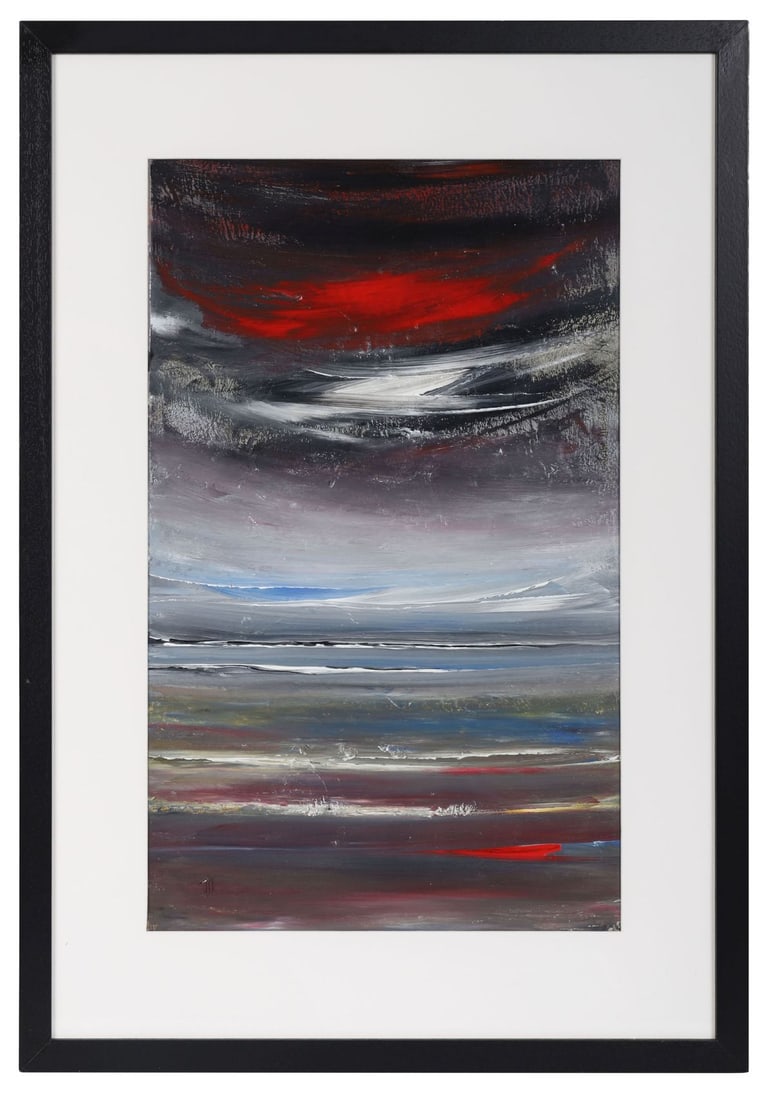 JOHN DESMOND (B. 1950): Title: Sunset, West CorkMedium: Acrylic on BoardSignature: Signed Lower RightProvenance: Private CollectionFramed PICTURES AND PRINTS Wednesday 10th June 2026 15:30:00