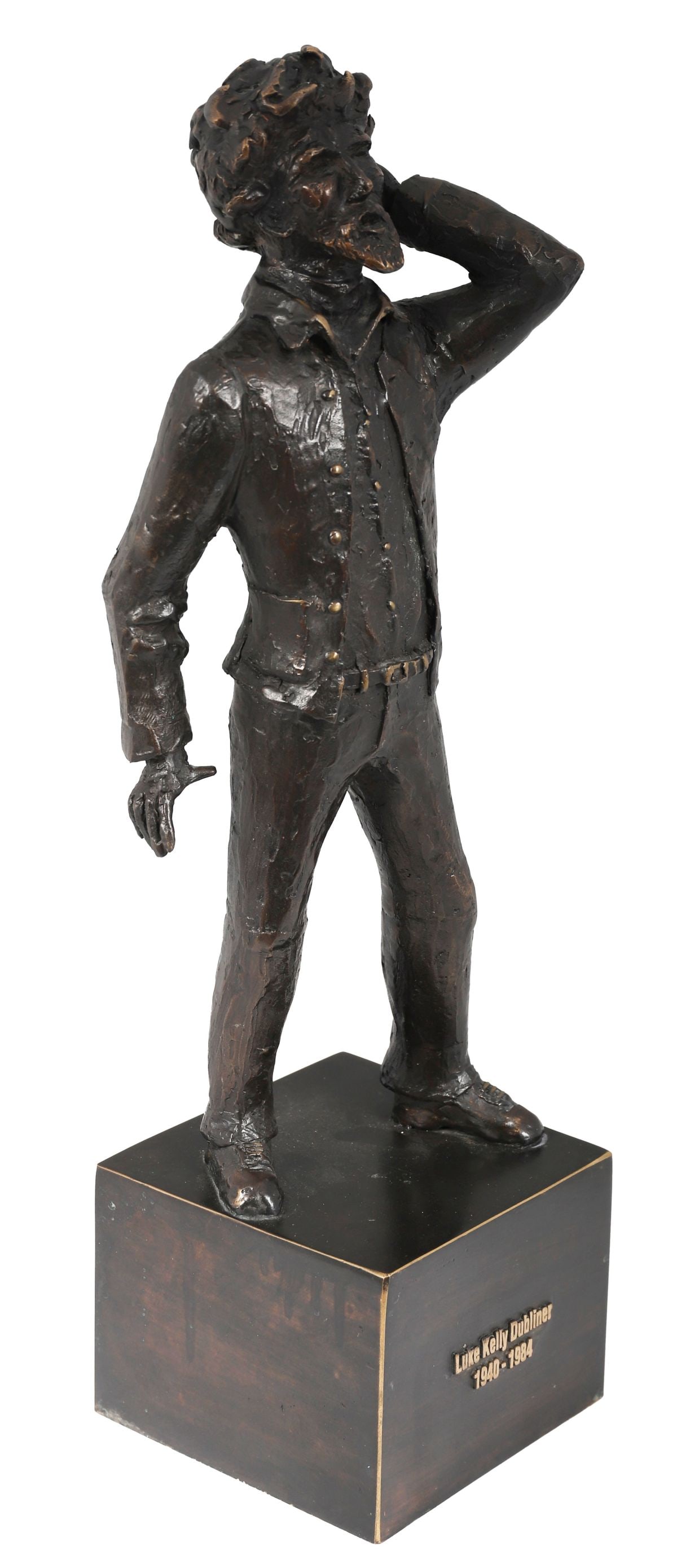 JARLATH DALY (B. 1956): Title: Luke Kelly Medium: Unique BronzeSignature: Signed Provenance: Private Collection SCULPTURE Wednesday 10th June 2026 15:32:30