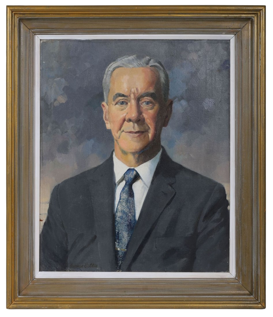 GEORGE COLLIE RHA (1904 - 1975): Title: Chairman of the BoardMedium: Oil on CanvasSignature: Signed Lower LeftProvenance: Private CollectionFramed PICTURES AND PRINTS Wednesday 10th June 2026 15:46:40