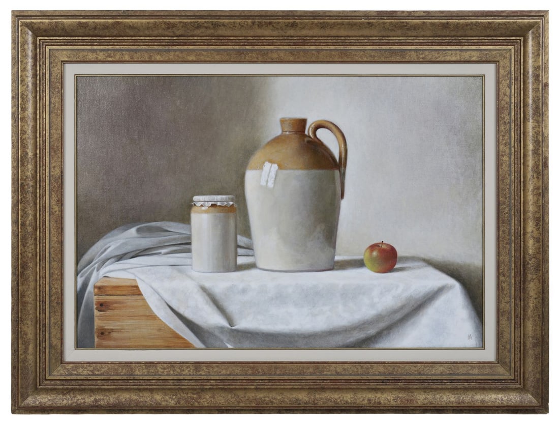 IAN MCALLISTER (B. 1966): Title: Tabletop Still LifeMedium: Oil on CanvasSignature: Signed Lower RightProvenance: Private CollectionFramed PICTURES AND PRINTS Wednesday 10th June 2026 16:15:50