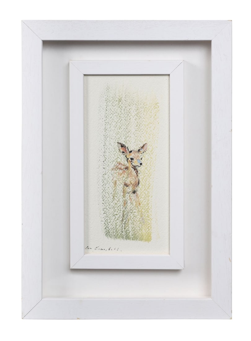 CON CAMPBELL (B. 1946): Title: BambiMedium: Mixed MediaSignature: Signed Lower LeftProvenance: Private CollectionFramed PICTURES AND PRINTS Wednesday 10th June 2026 16:29:10