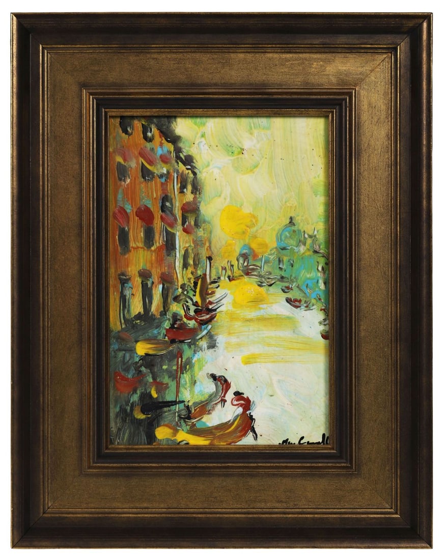 MARIE CARROLL (20TH CENTURY): Title: VeniceMedium: Oil on BoardSignature: Signed Lower RightProvenance: Private CollectionFramed PICTURES AND PRINTS Wednesday 10th June 2026 16:50:00