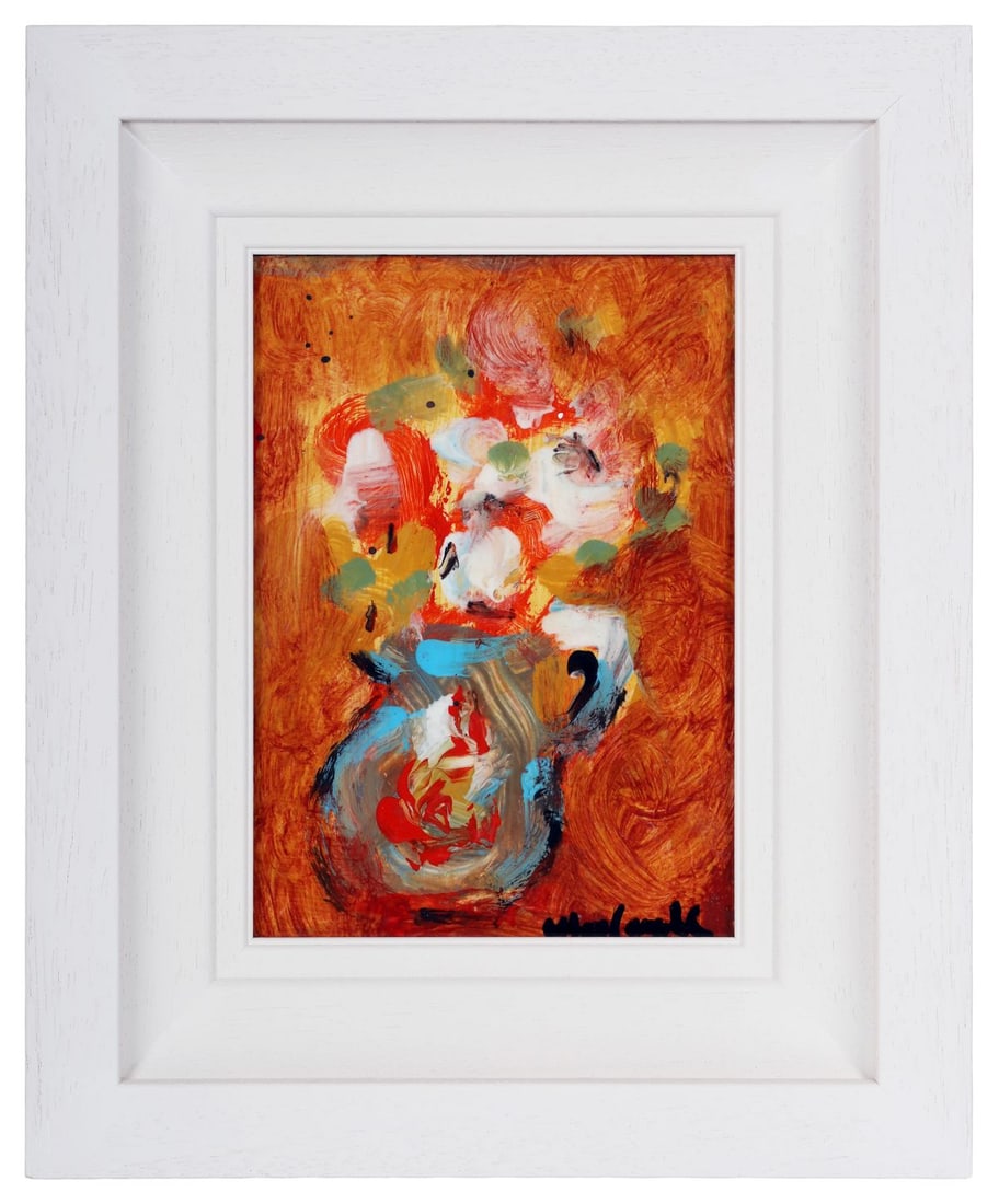 MARIE CARROLL (20TH CENTURY): Title: Still Life of Flowers in a Blue VaseMedium: Oil on BoardSignature: Signed Lower RightProvenance: Private CollectionFramed PICTURES AND PRINTS Wednesday 10th June 2026 16:59:10