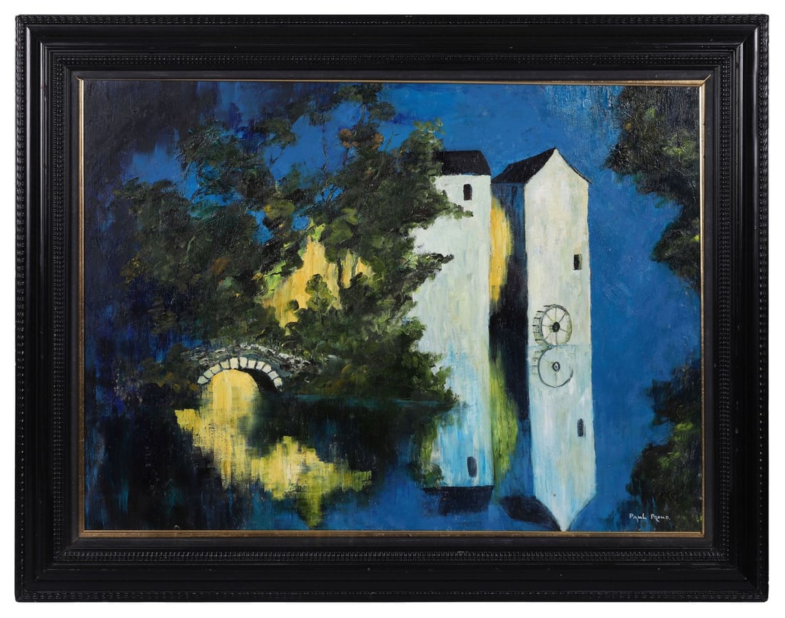 PAUL PROUD (B. 1949): Title: ReflectionsMedium: Oil on BoardSignature: Signed Lower RightProvenance: Private CollectionFramed PICTURES AND PRINTS Wednesday 10th June 2026 17:00:50
