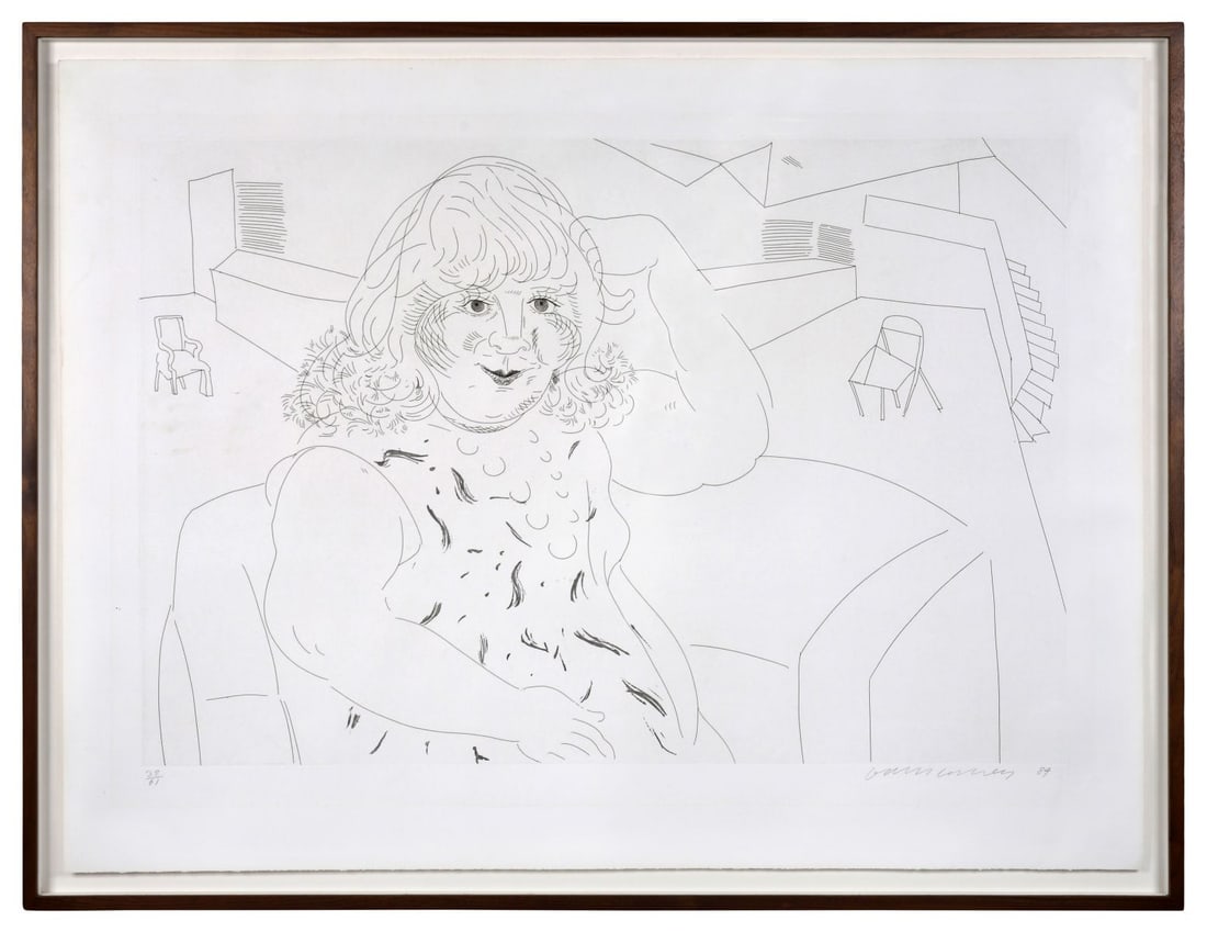 DAVID HOCKNEY RA (B. 1937) (1 of 6)