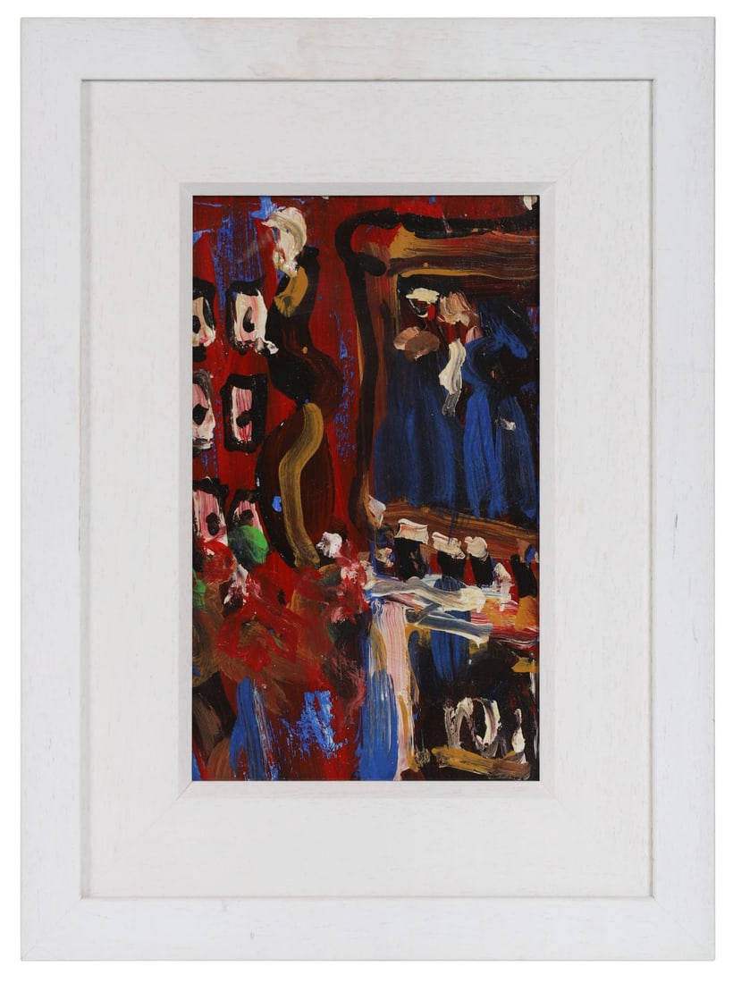 MARIE CARROLL (20TH CENTURY): Title: Shelbourne BarMedium: Oil on BoardSignature: UnsignedProvenance: Private CollectionFramed PICTURES AND PRINTS Wednesday 10th June 2026 17:37:30