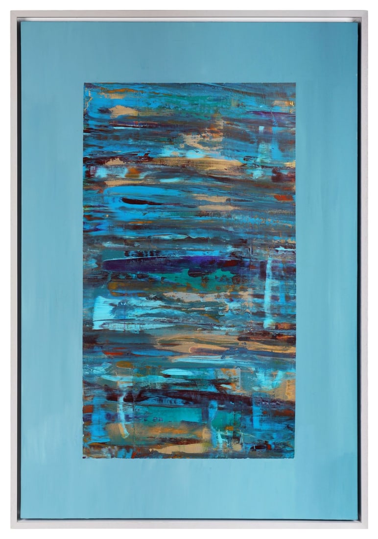 MARY FALLON (CONTEMPORARY): Title: SundownMedium: Acrylic on CanvasSignature: Signed and Inscribed VersoProvenance: The Artist's Studio, Malahide, Co. DublinFramed PICTURES AND PRINTS Wednesday 10th June 2026 17:41:40
