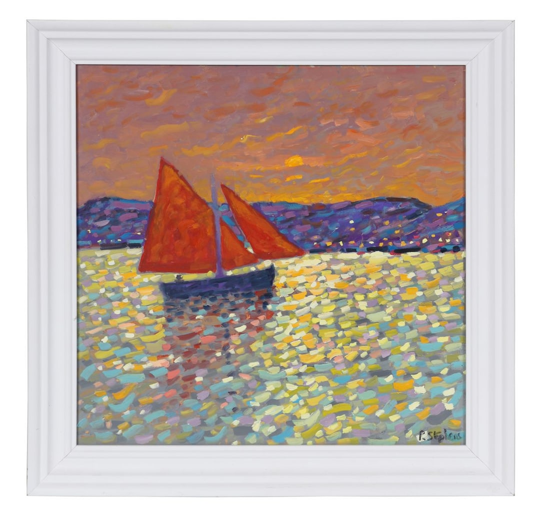 PAUL STEPHENS (B. 1957): Title: Galway Hooker, Coming HomeMedium: Oil on BoardSignature: Signed Lower Right and Inscribed VersoProvenance: Private CollectionFramed PICTURES AND PRINTS Wednesday 10th June 2026 18:05:50