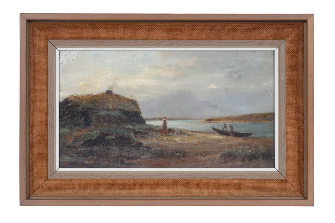 ALEXANDER WILLIAMS RHA (1846 - 1930): Title: Returning Home, Achill IslandMedium: Oil on BoardSignature: Signed Lower RightProvenance: Private CollectionFramed PICTURES AND PRINTS Wednesday 10th June 2026 18:06:40