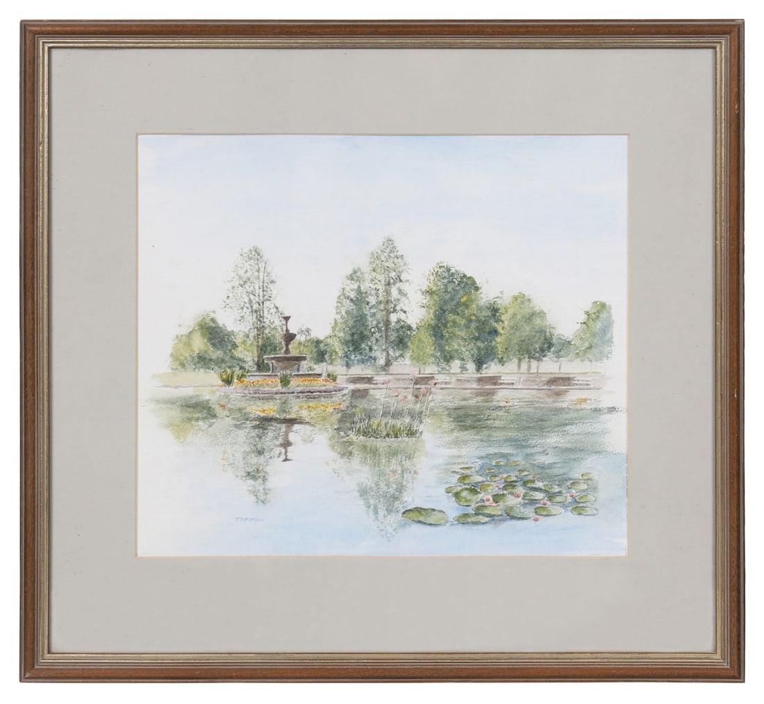 JAMES O'NEILL (CONTEMPORARY): Title: Fitzgerald Park, Co. CorkMedium: WatercolourSignature: Signed Lower Left and Inscribed VersoProvenance: Private CollectionFramed PICTURES AND PRINTS Wednesday 10th June 2026 18:12:30