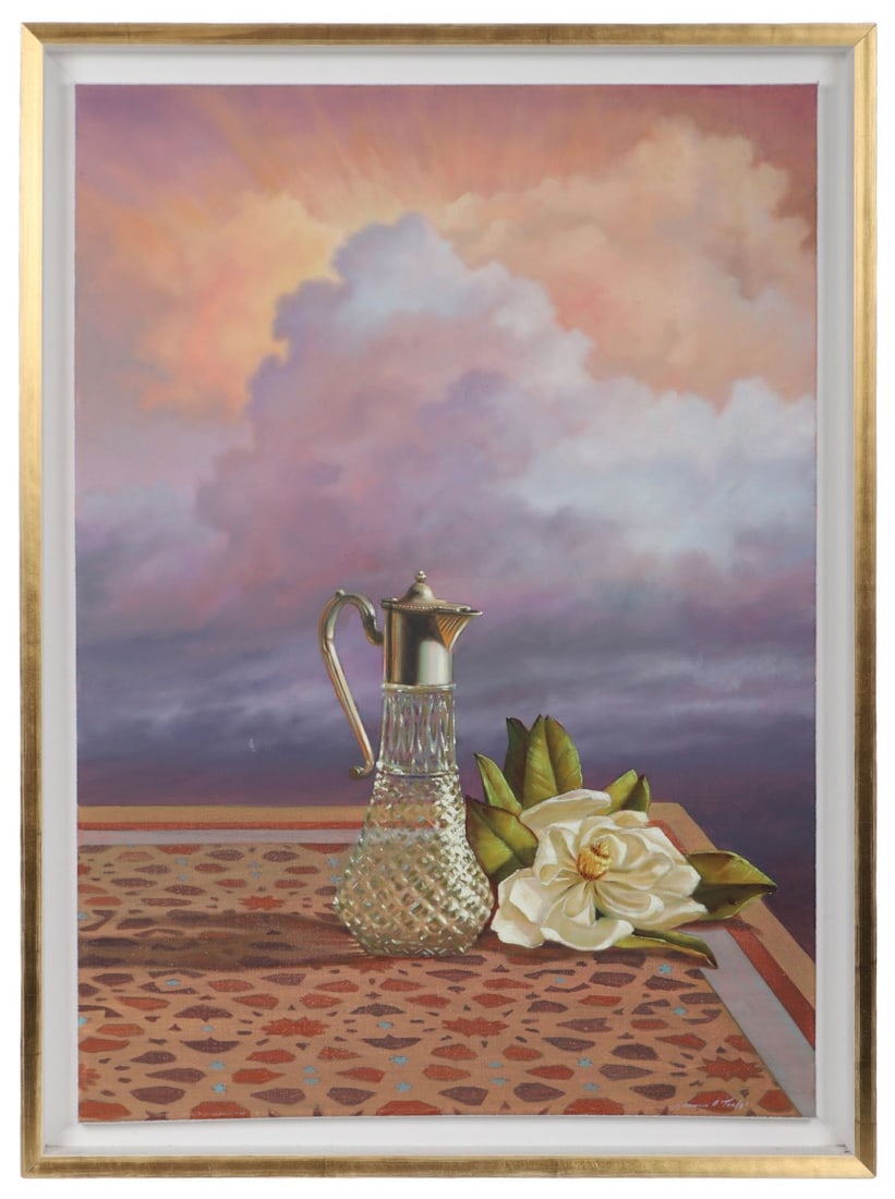 LAURENCE O'TOOLE (B. 1968): Title: Still Life with Magnesia (2020)Medium: Oil on CanvasSignature: Signed Lower RightProvenance: Private CollectionFramed PICTURES AND PRINTS Wednesday 10th June 2026 18:16:40