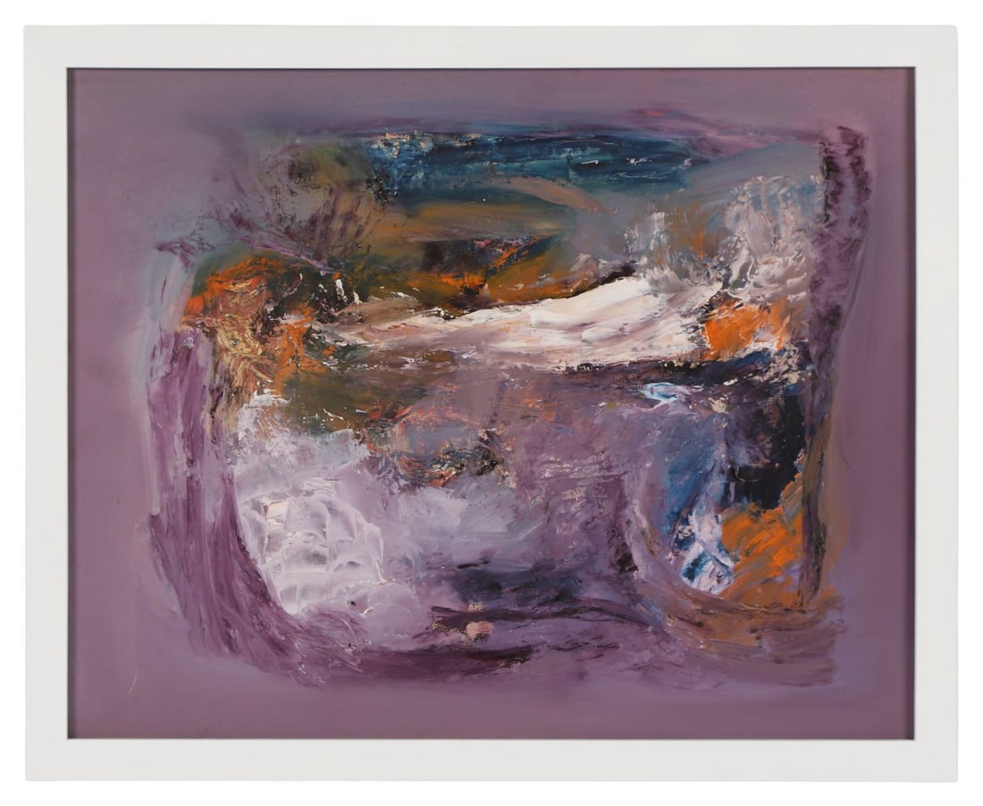 GERALD DAVIS (1938 - 2005): Title: Still a Way to Go (1978)Medium: Oil on CanvasSignature: Signed and Inscribed VersoProvenance: Acquired directly from the family of the artist by the Present OwnerFramed PICTURES AND PRINTS Wedn