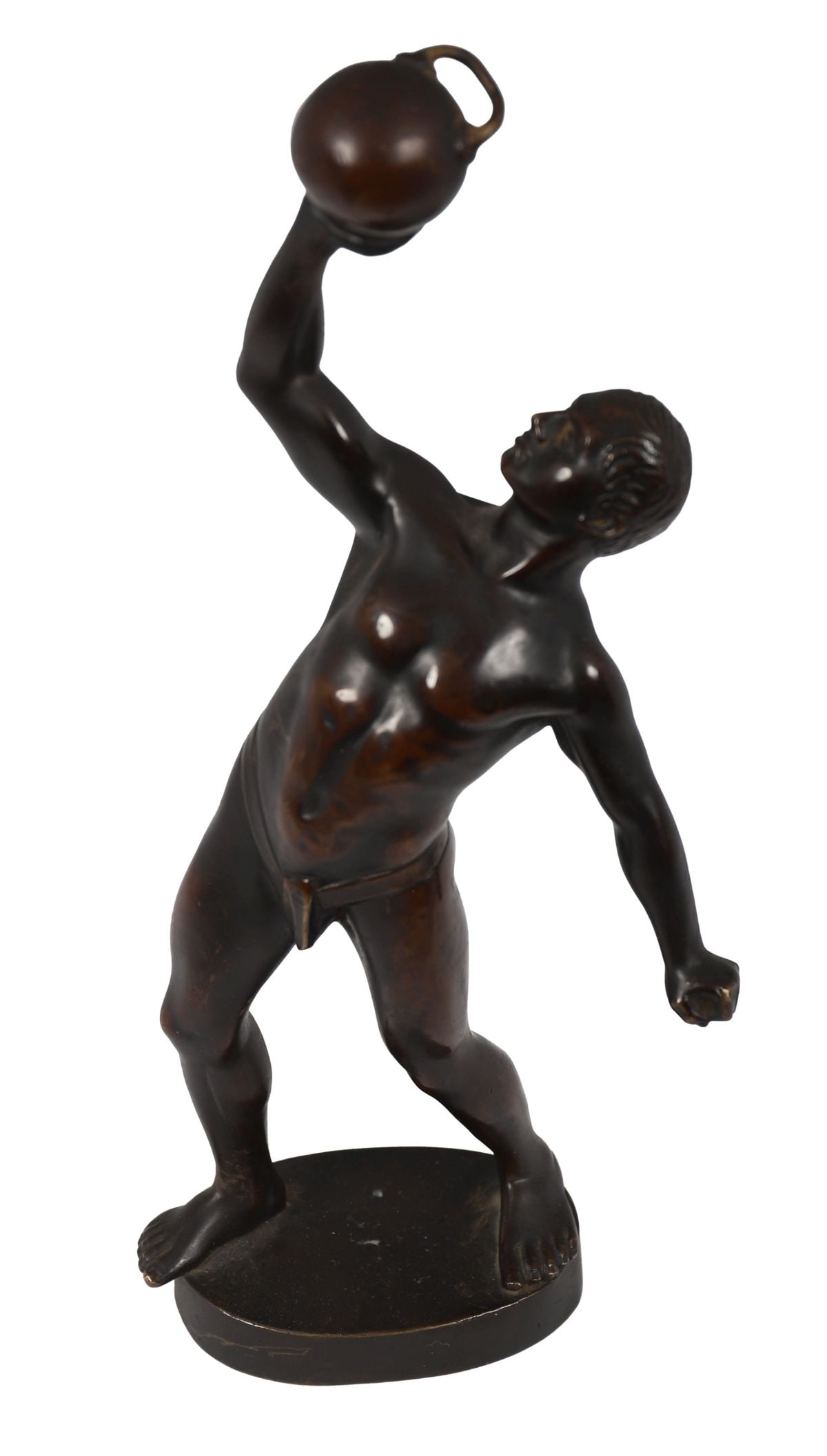 FRANK PELESCHKA - LUNARD (1873 - 1911): Title: The StrongmanMedium: BronzeSignature: SignedProvenance: Private Collection SCULPTURE Wednesday 10th June 2026 18:37:30