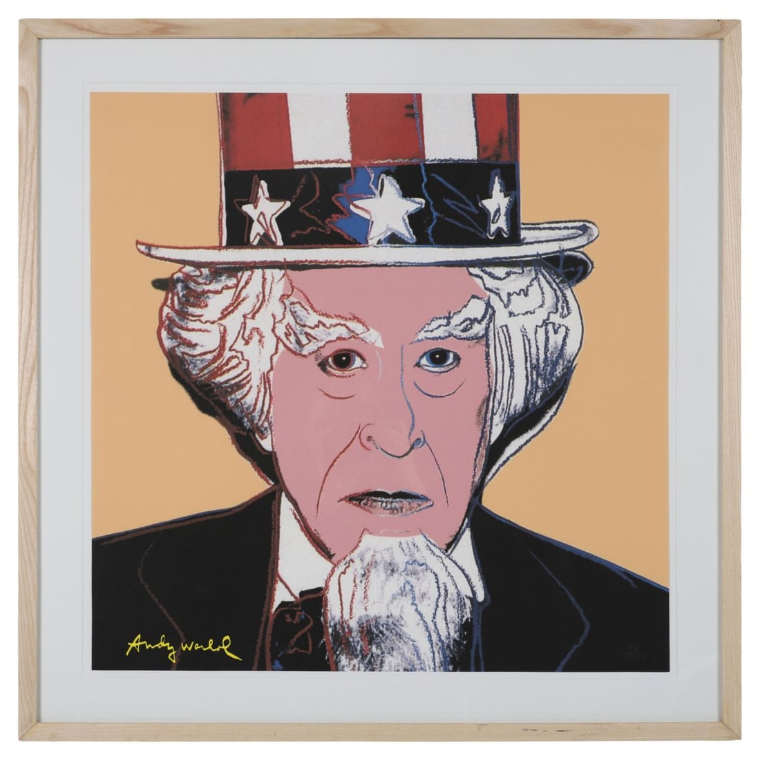 ANDY WARHOL (USA, 1928 - 1987): Title: Uncle SamMedium: Limited Edition Offset Lithograph on Lenox Museum PaperSignature: Printed Signature Lower LeftProvenance: Private CollectionFramed PICTURES AND PRINTS Wednesday 10th June 2026 