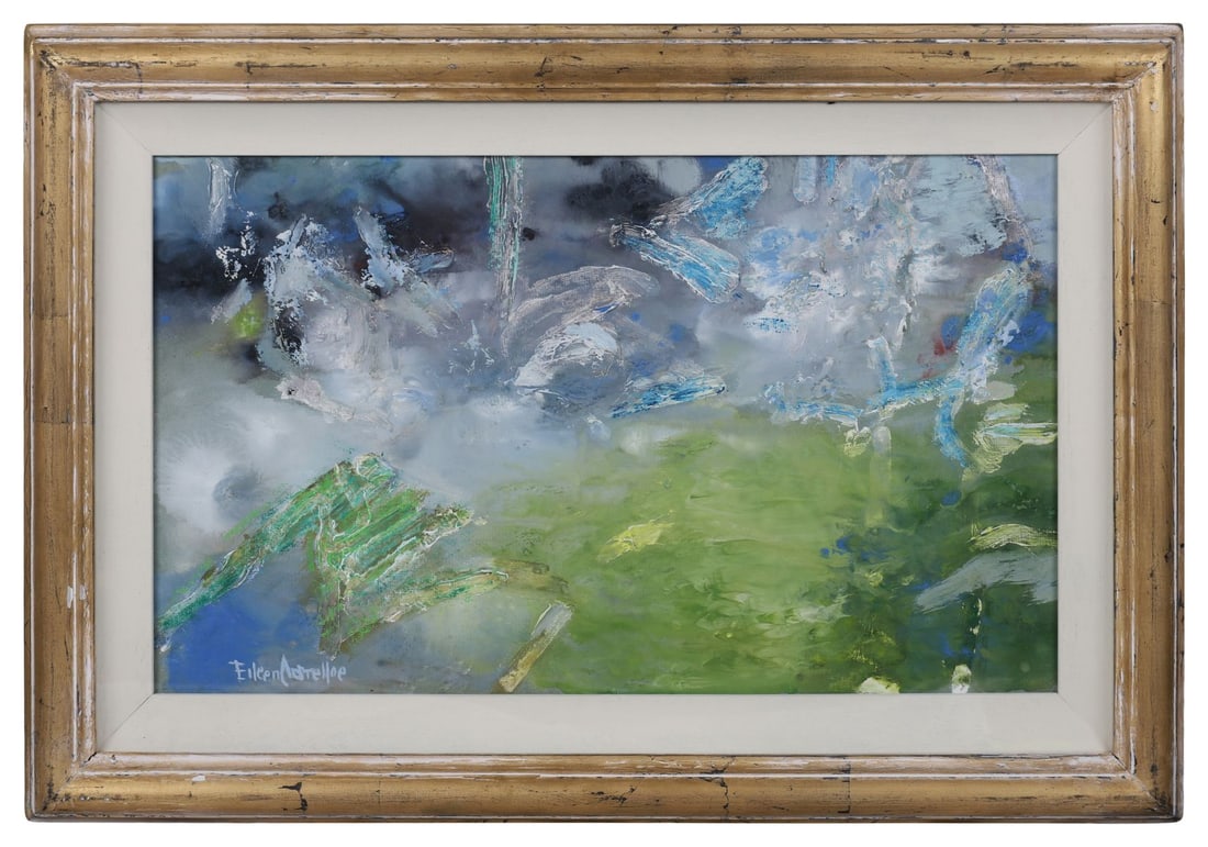 EILEEN COSTELLOE (1911 - 1976): Title: NovemberMedium: GouacheSignature: Signed Lower Left and Inscribed VersoProvenance: David Hendricks Gallery, Dublin (Label Verso); Jorgensen Fine Art, Dublin; Collection of the Hon. Francis D.