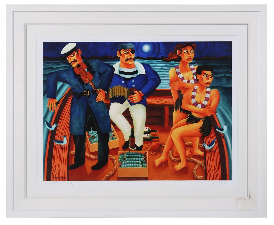 GRAHAM KNUTTEL (1954 - 2023): Title: Sailors Medium: Artist's ProofSignature: Signed Lower RightProvenance: Private CollectionFramed PICTURES AND PRINTS Wednesday 10th June 2026 19:01:40