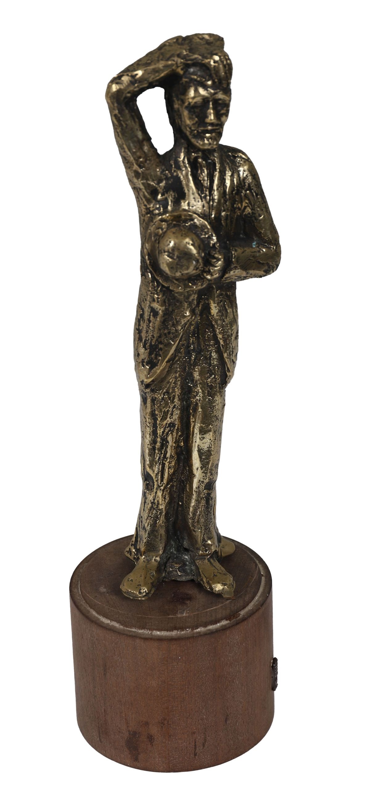 PAT DOLAN (20TH/21ST CENTURY): Title: The Two Sides of JoyceMedium: Bronze on Timber BaseSignature: Unsigned; Studio Tag on BaseProvenance: Private Collection SCULPTURE Wednesday 10th June 2026 19:16:40